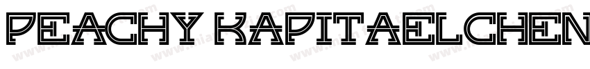 Peachy Kapitaelchen字体转换